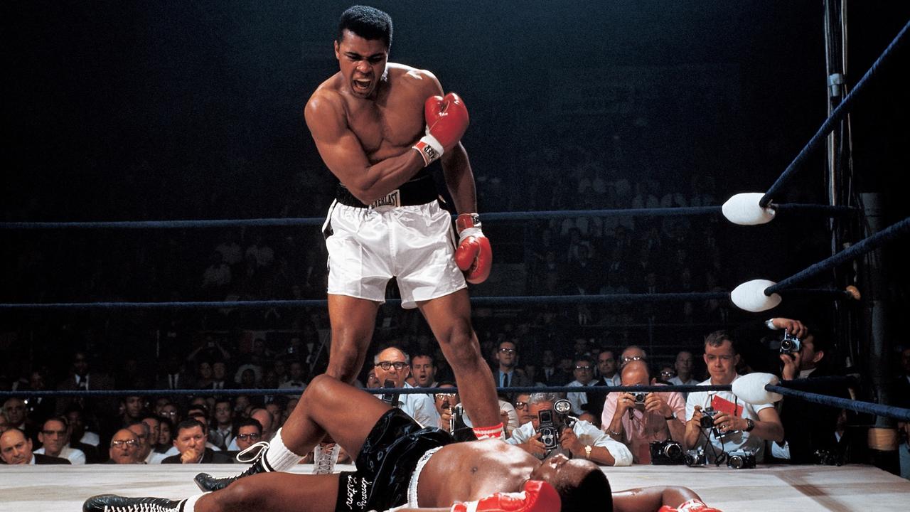 Photo by Neil Leifer of Ali KO vs Liston